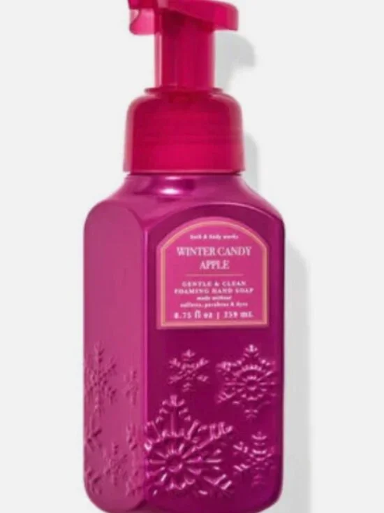 Bath & Body Works Winter Candy Apple Gentle & Clean Foaming Hand Soap - Picture 2 of 2